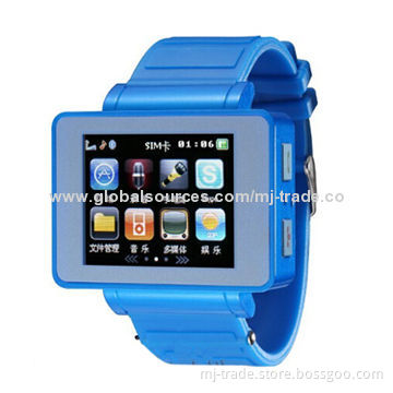 i5s Bluetooth watch phone, sync w/smartphone/Bluetooth 4.0/quad band/mobile anti-loss/camera/MP3